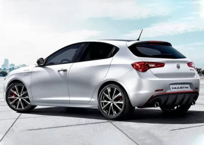 Imagen del Alfa Romeo Giulietta. Renting Alfa Romeo Giulietta barato para particulares.