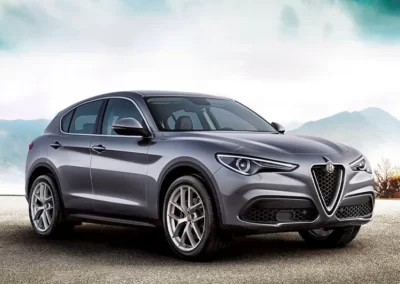 Imagen del Alfa Romeo Stelvio. Renting Alfa Romeo Giulietta barato para particulares.