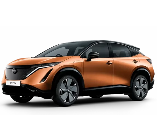 Renting Nissan Ariya para particulares barato. Renting barato. Renting para particulares de Nissan. Nissan Ariya.