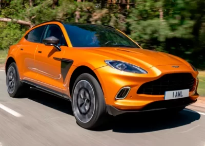 Renting del Aston Martin DBX