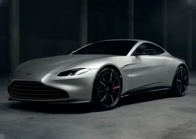 Renting del Aston Martin Vantage
