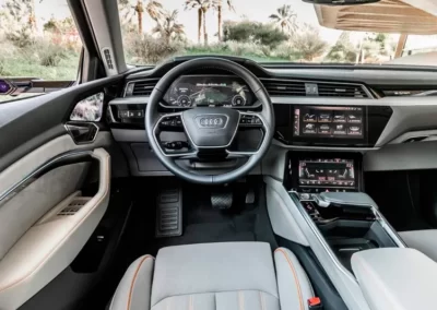 Renting del Audi e tron