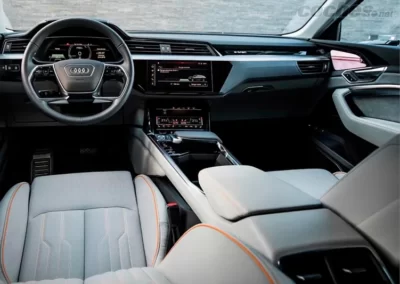 Renting del Audi e tron